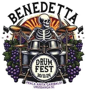 Benedetta Drum Fest, acontecerá no dia 30 de novembro