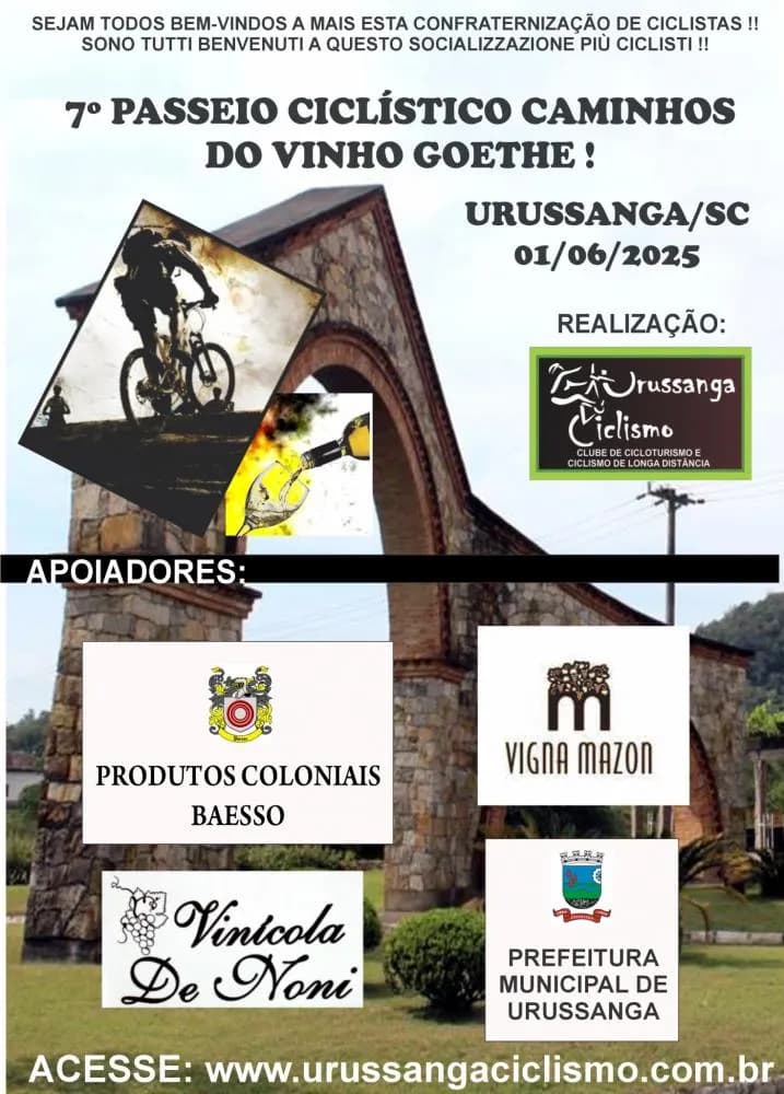 Foto: Urussanga Ciclismo/PB