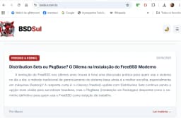 BsdSul ganha novo site