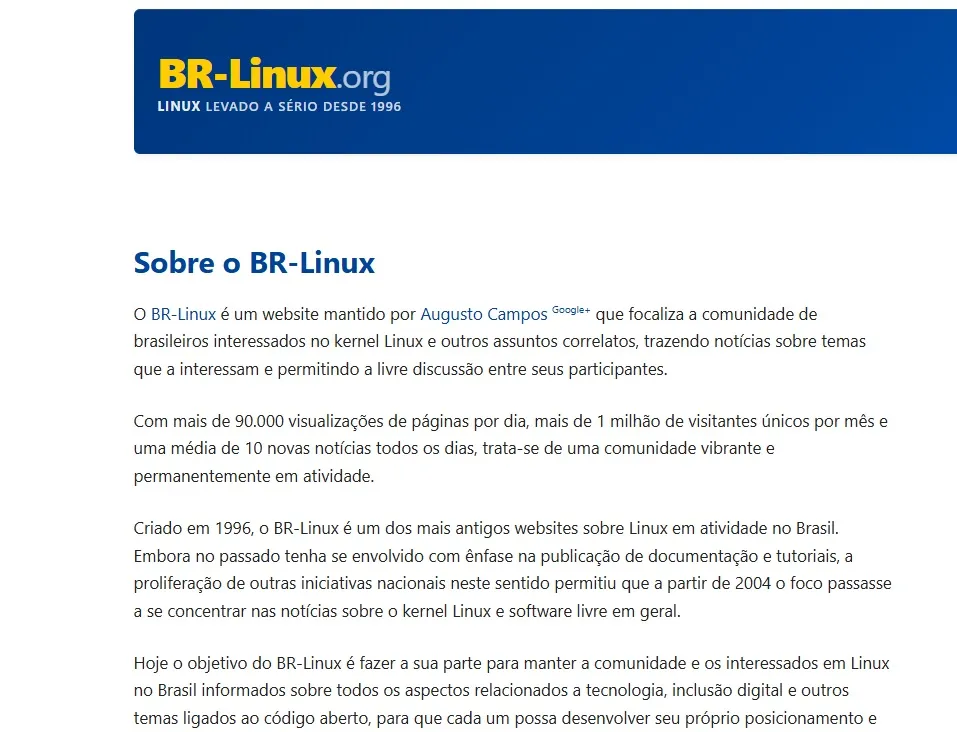 Br-Linux voltou e ajuda a reacender o interesse da nova geração por tecnologia
